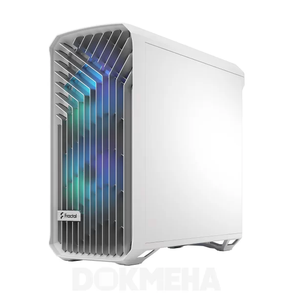 نمای بغل چپ - بسته - رنگ سفید- کیس ورک استیشن DOKMEHA W20000 Intel Xeon - 3TH GEN