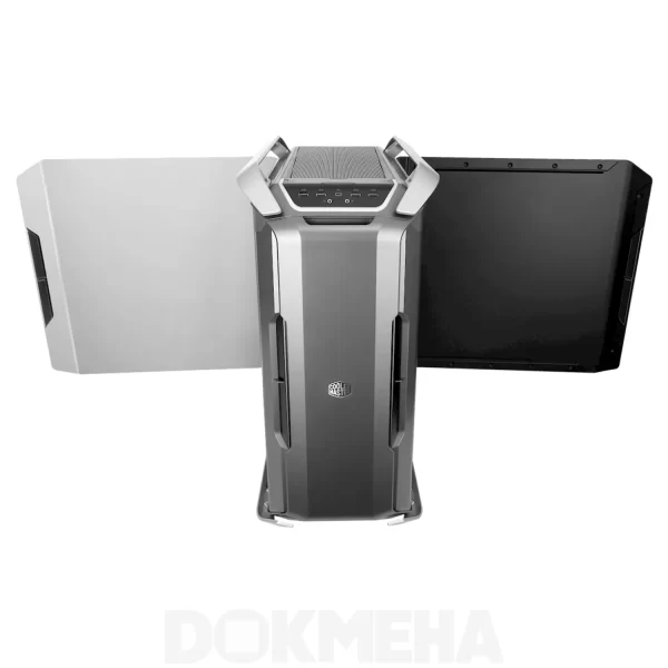 کیس ورک استیشن DOKMEHA W30000 Intel Xeon Scalable 4th Gen - نمای بالا روبرو بازر کیس کولرمستر CoolerMaster COSMOS C700P