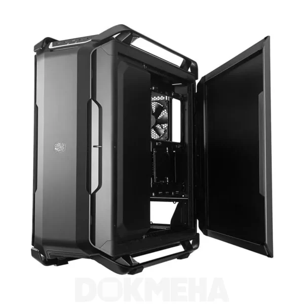 کیس ورک استیشن DOKMEHA W30000 Intel Xeon Scalable 4th Gen - نمای روبرو چپ بازر کیس کولرمستر CoolerMaster COSMOS C700P