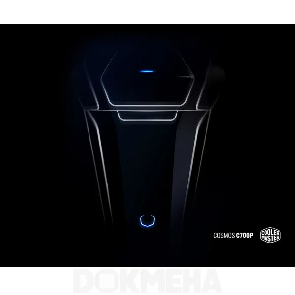 کیس ورک استیشن DOKMEHA W30000 Intel Xeon Scalable 4th Gen - نمای بالا روبرو نوری کیس کولرمستر CoolerMaster COSMOS C700P