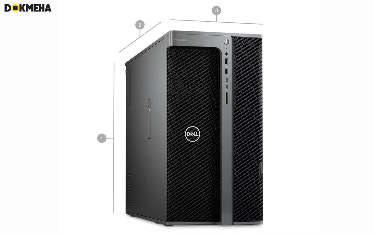 کیس دل Dell Precision 7960 Tower Workstation Dimensions