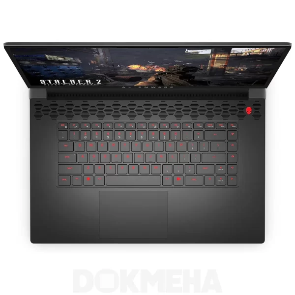 لپ تاپ گیمینگ الین ویر ALIENWARE M17 R5 نمای عقاب یا بالا