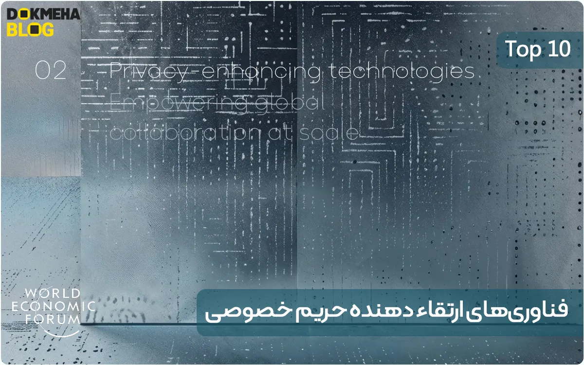 Top 10 Emerging Technologies of 2024 (Privacy-Enhancing Technologies) - DOKMEHA 2- 1200 ۱۰ فناوری نوظهور برتر سال ۲۰۲۴ (Top 10 Emerging Technologies of 2024) فناوریهای ارتقاء دهنده حریم خصوصی (Privacy-Enhancing Technologies)