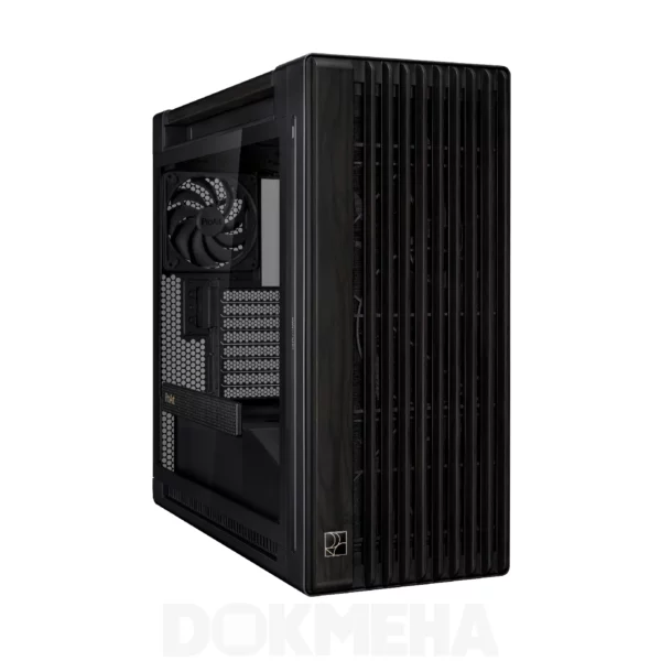 کیس ورک استیشن DOKMEHA W40000 Intel Xeon Scalable 5th Gen - نمای چپ کیس ایسوس Asus PA602 Wood Edition