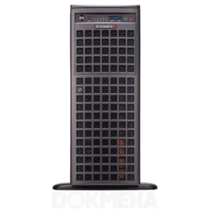 نمای روبرو سرور گرافیکی ایستاده Supermicro SYS-741GE-TNRT