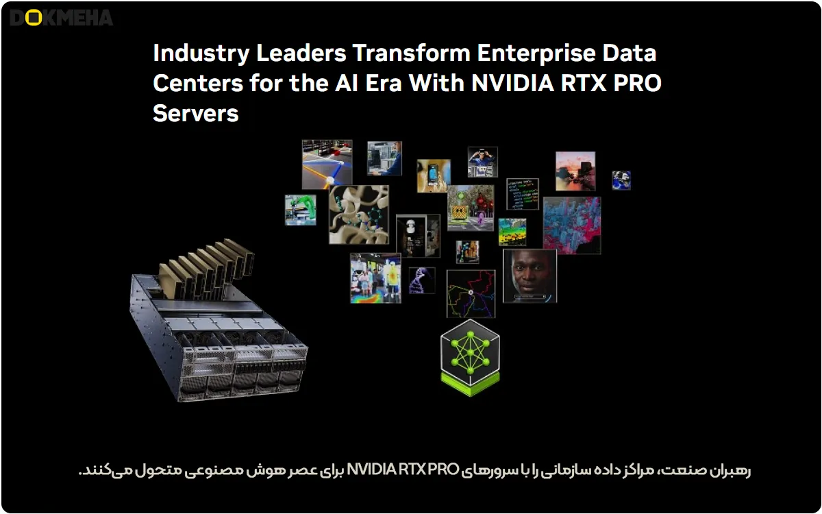 NVIDIA RTX PRO 6000 Blackwell Server Edition 96GB ECC GDDR7 - Industry Leaders - DOKMEHA - 1200
