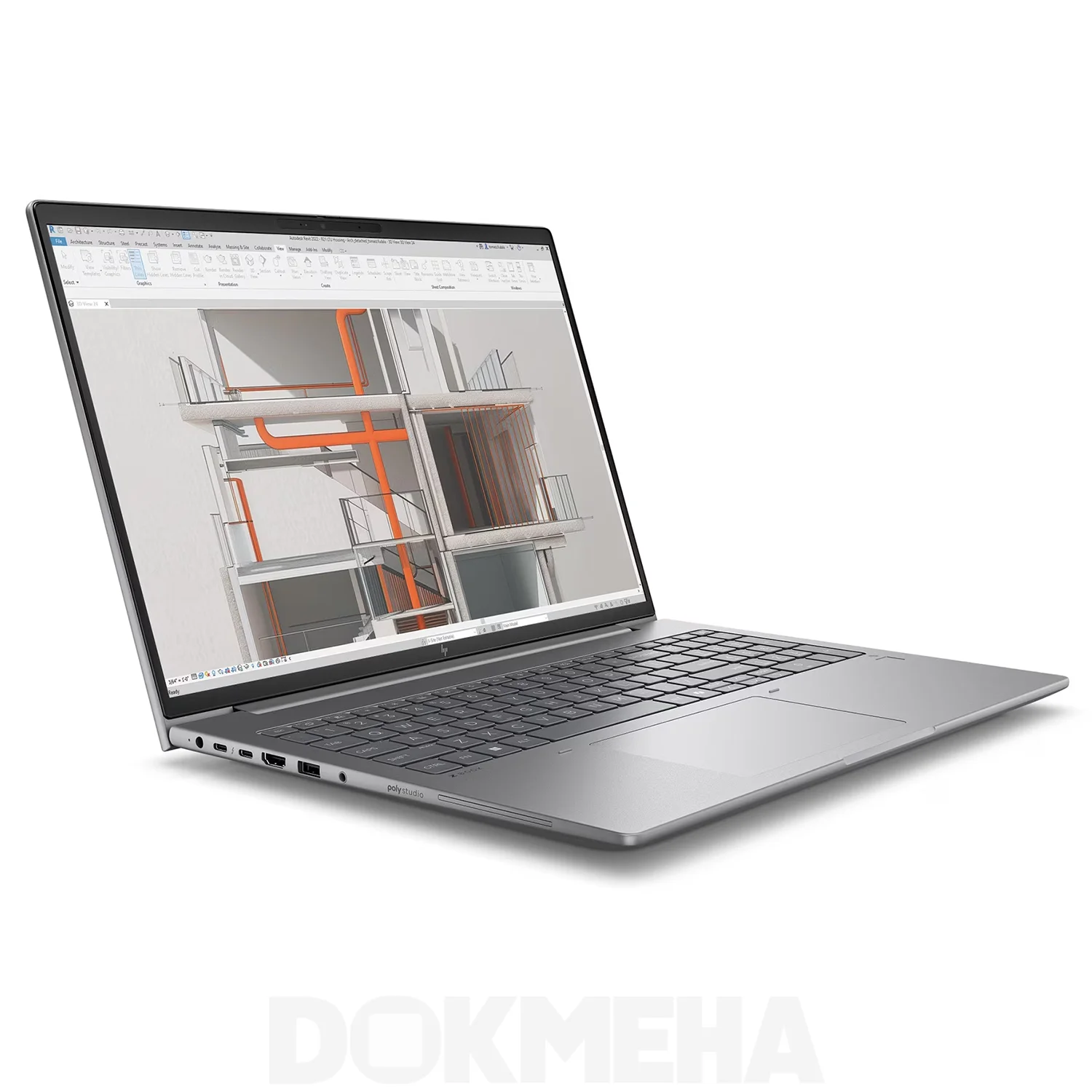 لپتاپ ورکاستیشن HP ZBook X G1i 16 inch Mobile Workstation PC نمای چپ