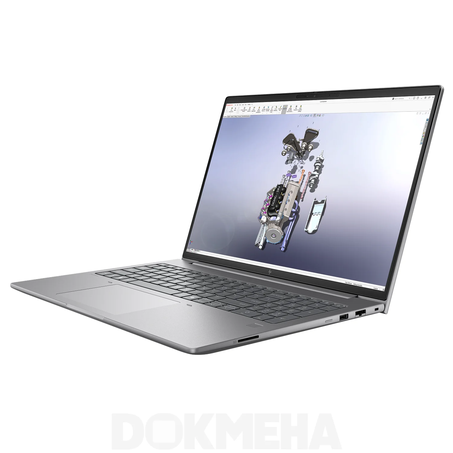 لپتاپ ورکاستیشن HP ZBook X G1i 16 inch Mobile Workstation PC نمای راست