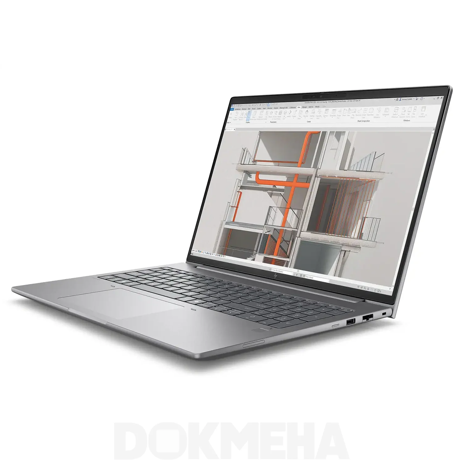 لپتاپ ورکاستیشن HP ZBook X G1i 16 inch Mobile Workstation PC نمای راست