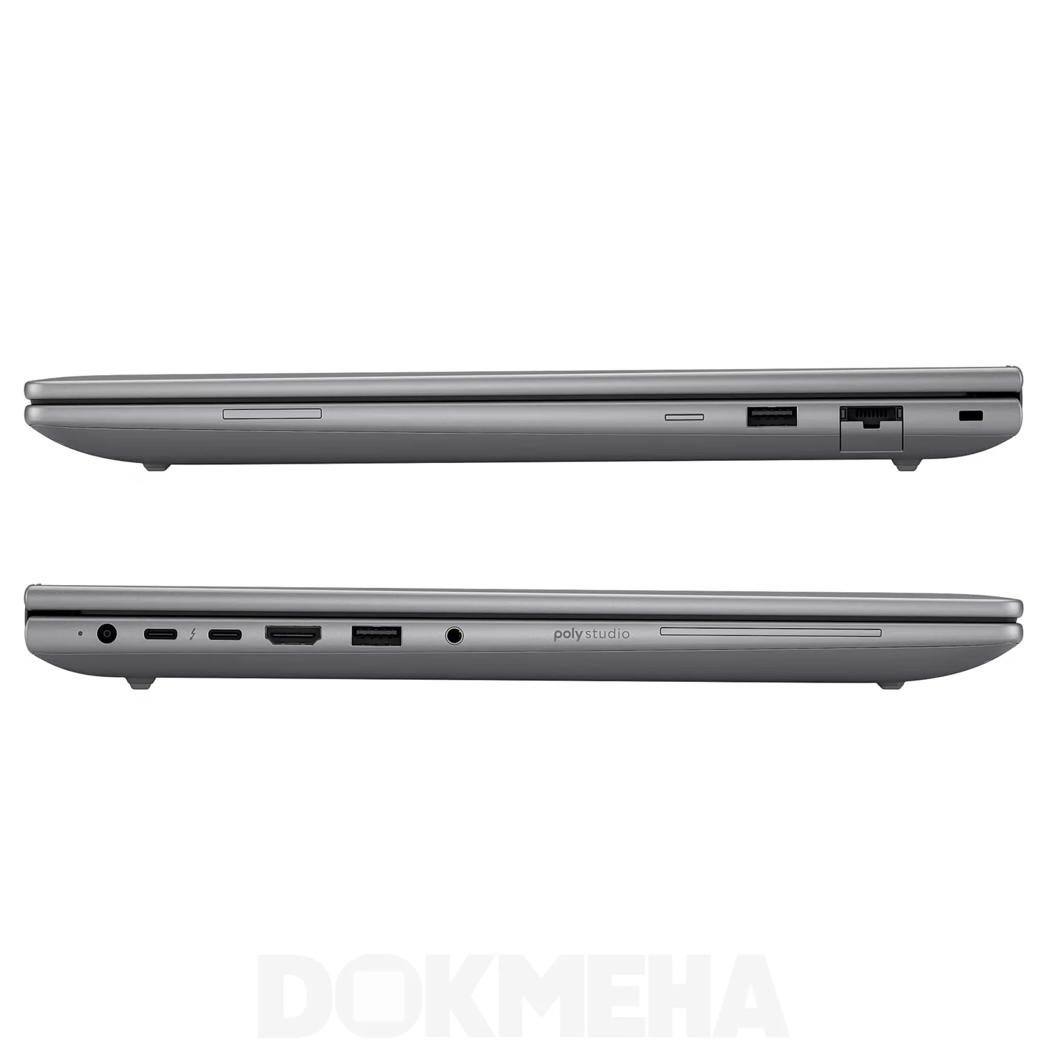 لپتاپ ورکاستیشن HP ZBook X G1i 16 inch Mobile Workstation PC نمای جانبی و پورتها