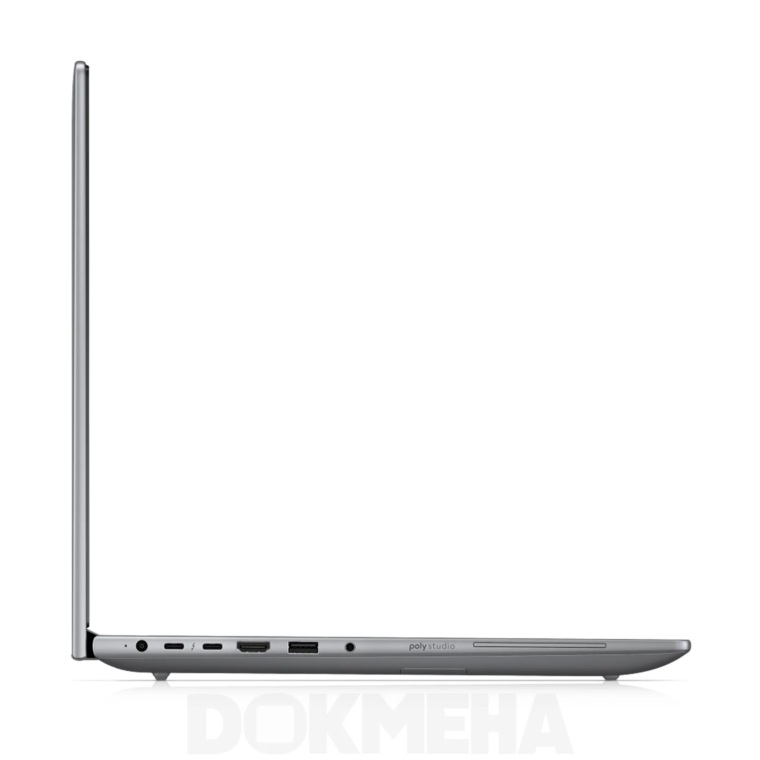 لپتاپ ورکاستیشن HP ZBook X G1i 16 inch Mobile Workstation PC نمای چپ و نازکی
