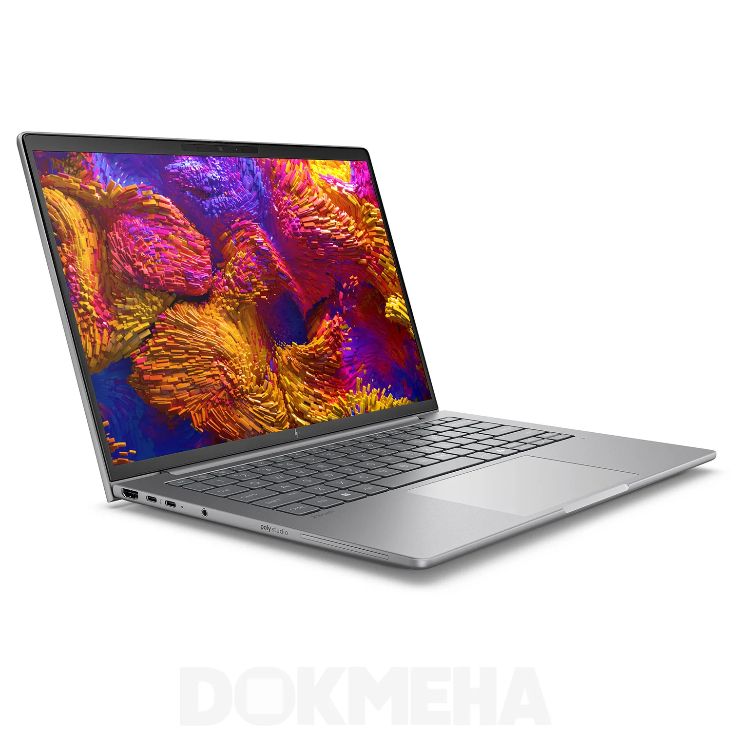 نمای روبرو و چپ لپتاپ ورکاستیشن HP ZBook 8 G1ak 14 inch Mobile Workstation PC
