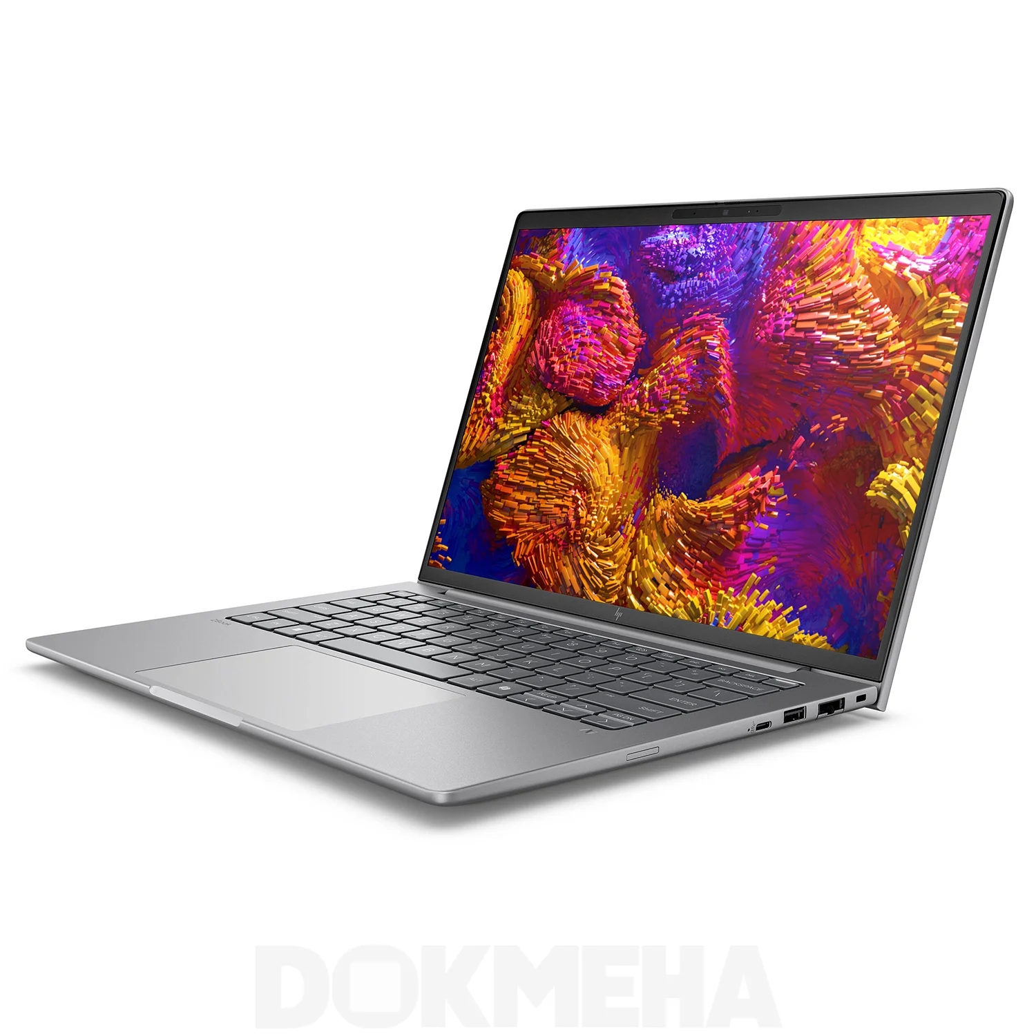 نمای روبرو و راست لپتاپ ورکاستیشن HP ZBook 8 G1ak 14 inch Mobile Workstation PC
