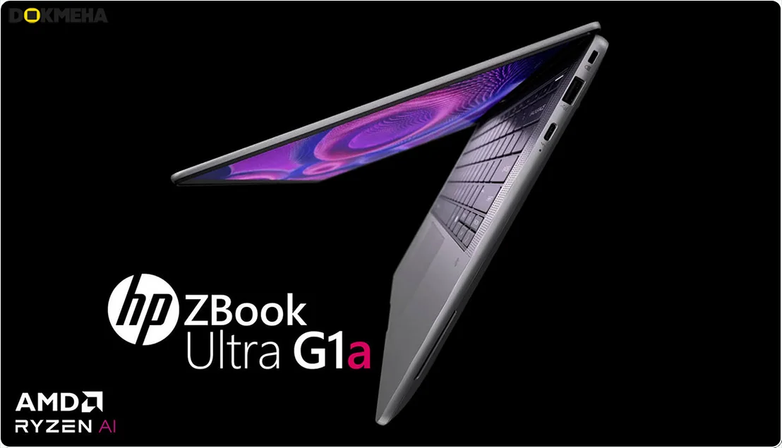لپ‌تاپ ورک‌استیشن HP ZBook Ultra G1a 14 inch Mobile Workstation PC با پردازنده هوش مصنوعی AMD Ryzen Ai Max + Pro