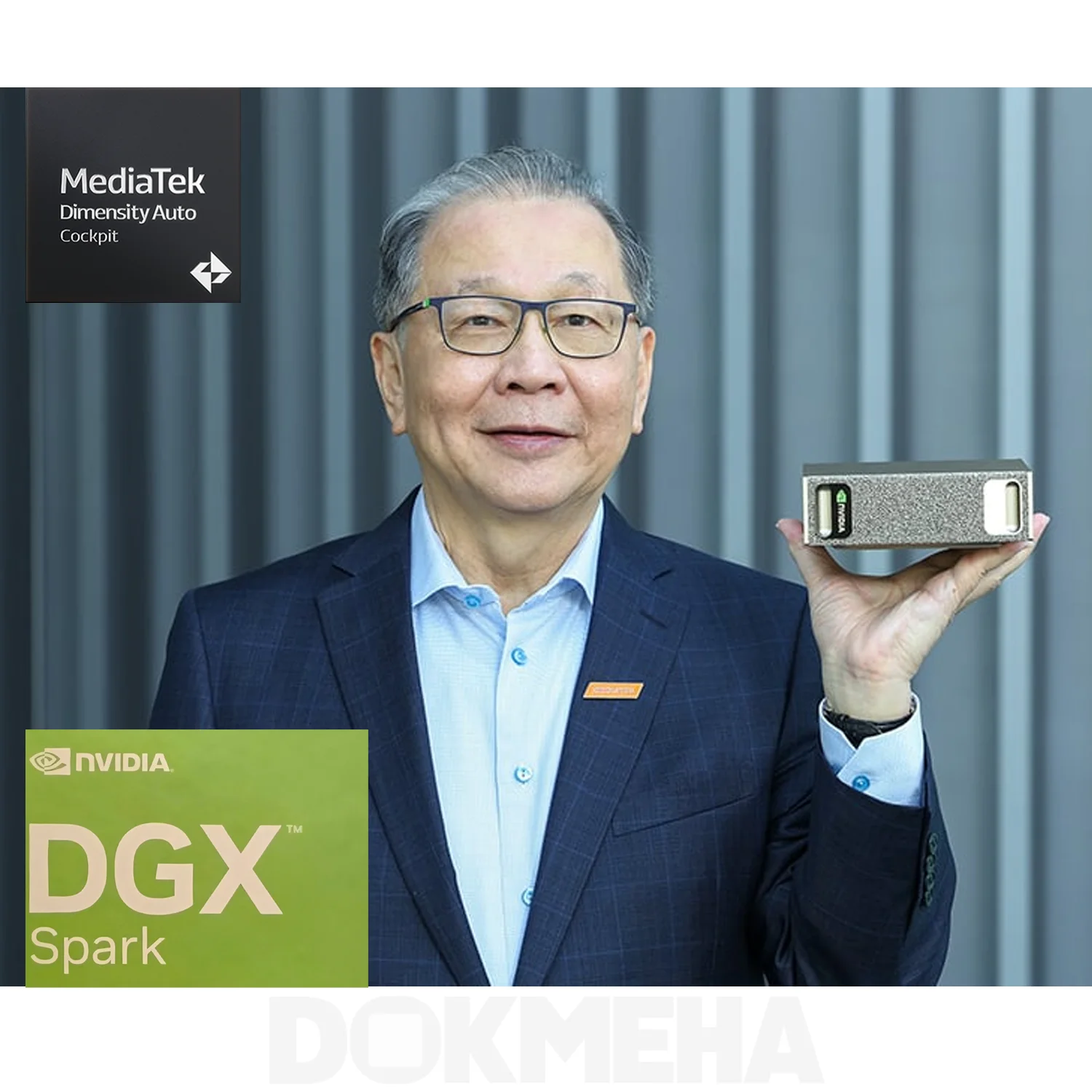 کامپیوتر شخصی هوش مصنوعی انویدیا NVIDIA DGX Spark؛ تراشه GB10 Grace Blackwell دکتر ریک تسای، نایب رئیس و مدیرعامل مدیاتک، کوچکترین ابررایانه هوش مصنوعی جهان