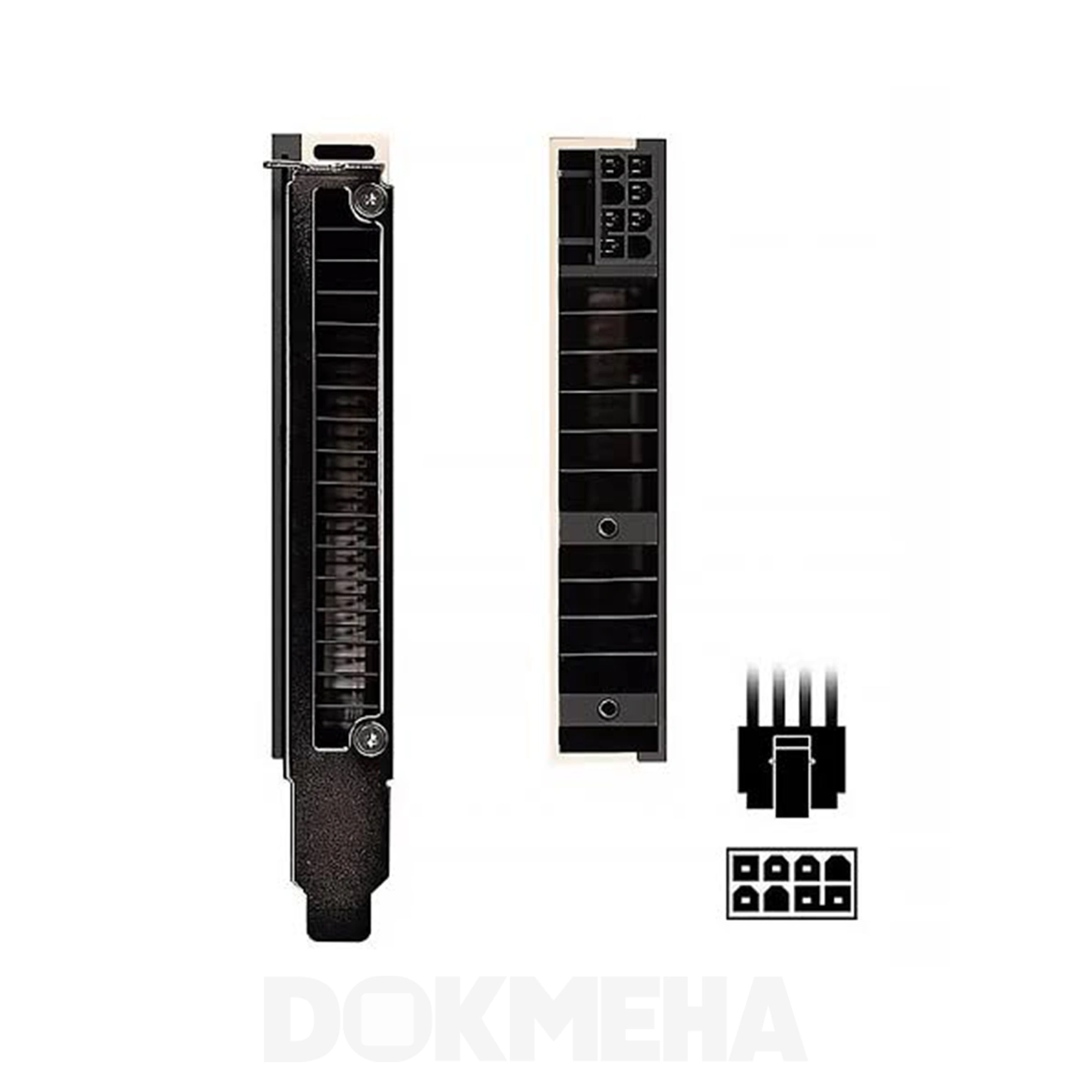 کارت گرافیگ هوش مصنوعی NVIDIA L4 Tensor Core PCIe GPU Accelerator نمای خنک کننده